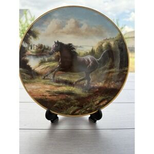Horse Plate Free as the Wind Stanford Franklin Mint Royal Doulton‎ LTD Ed HA1925